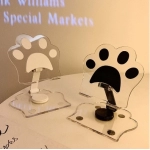 Cute Cat Claw Phone Stand, Rotating Tablet iPad, Acrylic Desktop, New Support Stand