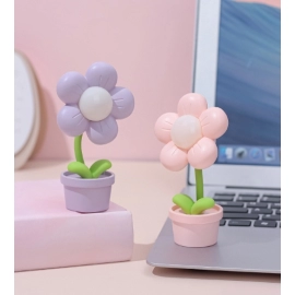 Small Flower Mini Night Light Cute Bedroom Bedhead Atmosphere Light Night Market LED Night Light Gift